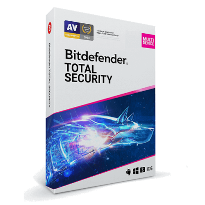 Bitdefender Total Security – 1-Year / 1-Device